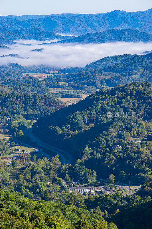 北卡罗莱纳的Maggie Valley